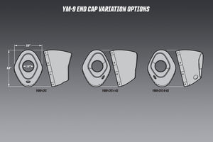 RS-9 / RS-9T REPLACEMENT END CAP KIT RIGHT SIDE