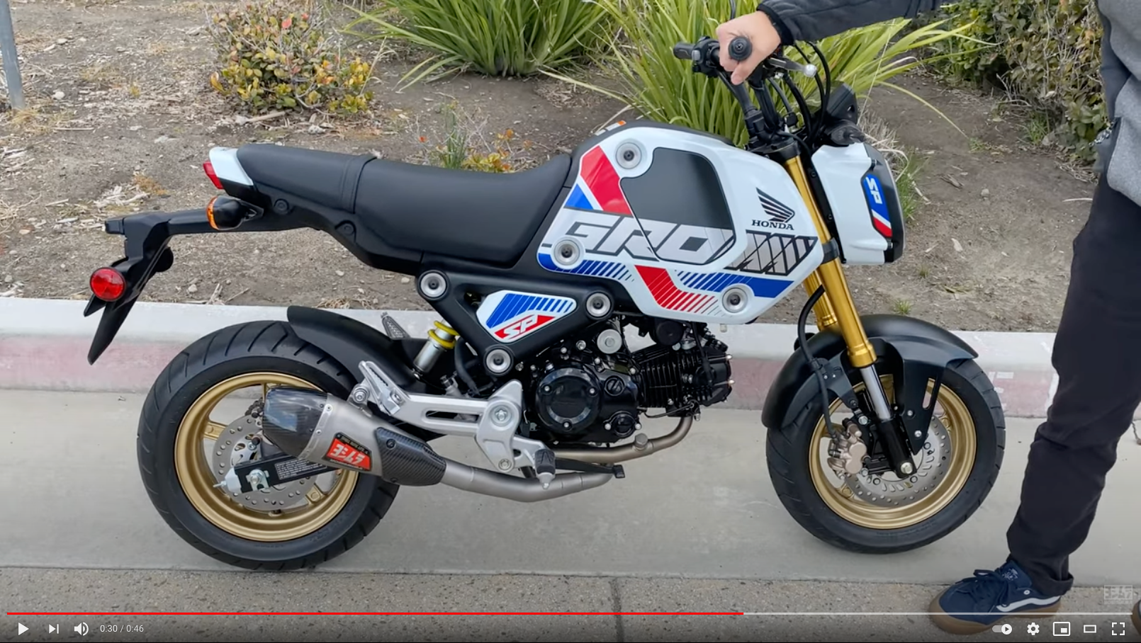 Yoshimura GROM 2022 24 RS 9T Stainless Full Exhaust w Stainless