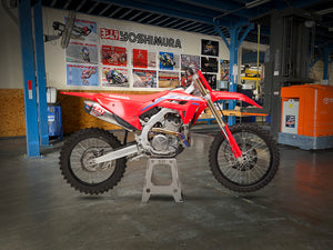 CRF250R/RX 22-24 RS-12 Titanium Full Exhaust, w/ Titanium Muffler
