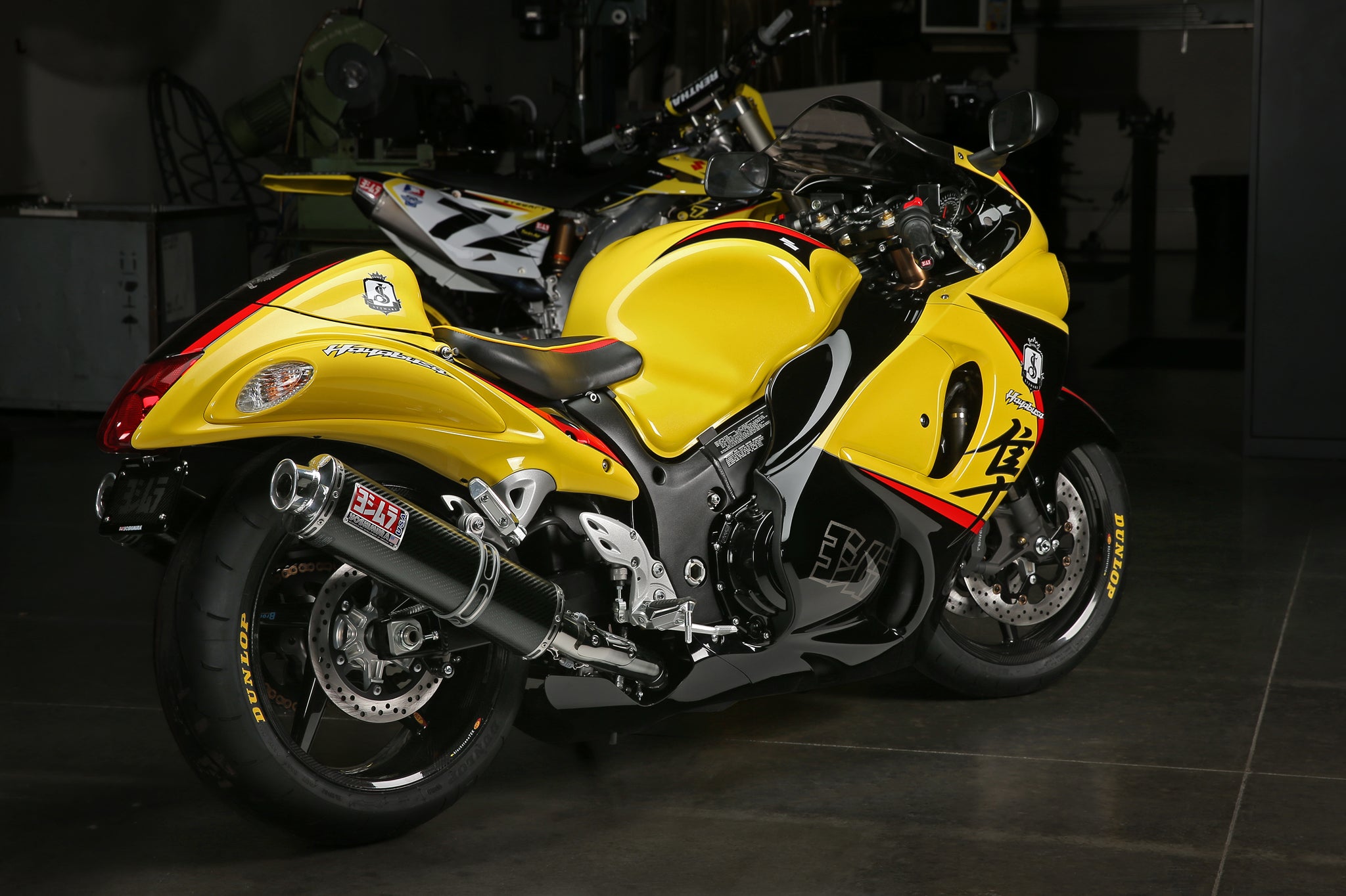 Yoshimura Hayabusa 2008-20 RS-3 Slip-On Dual Exhaust Carbon