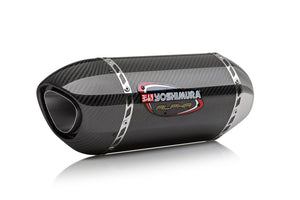 GSX-S1000/F/FZ/Z 16-20 ALPHA Stainless Slip-On Exhaust, w/ Carbon Fiber Muffler
