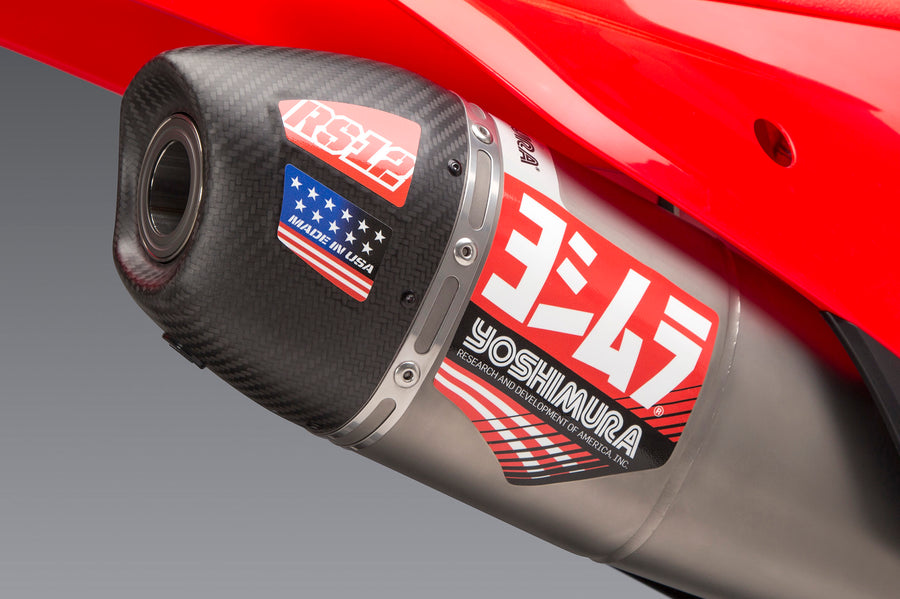 MUFFLER BADGE RS-12 Decal Set (4 pcs)