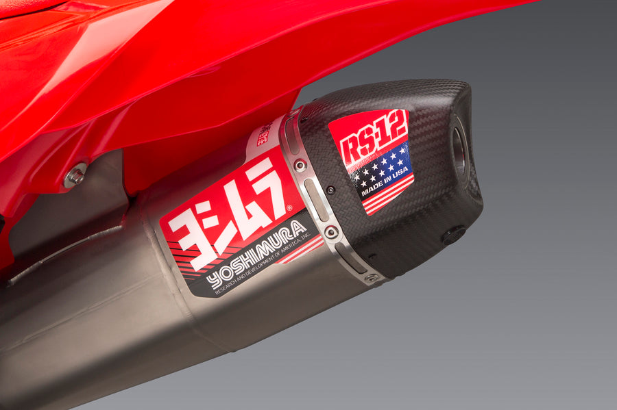 MUFFLER BADGE RS-12 Decal Set (4 pcs)