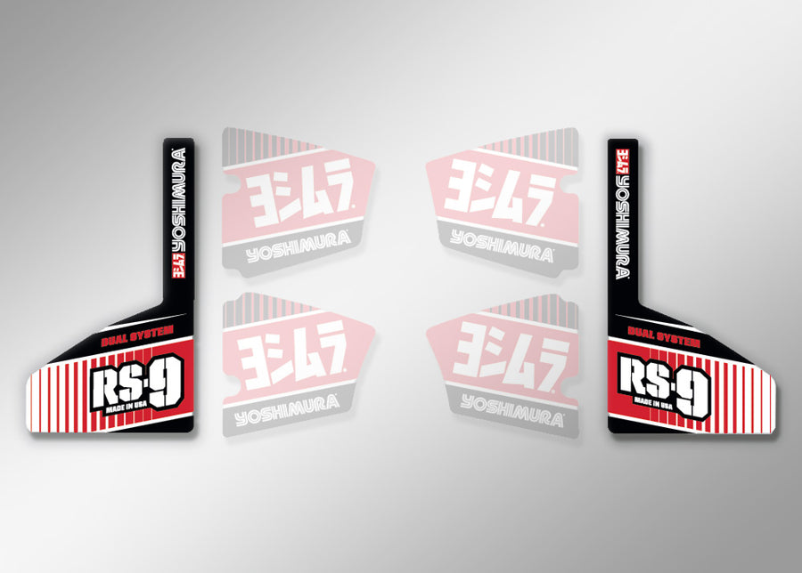 RS9 V2 CANISTER DECAL, LH & RH
