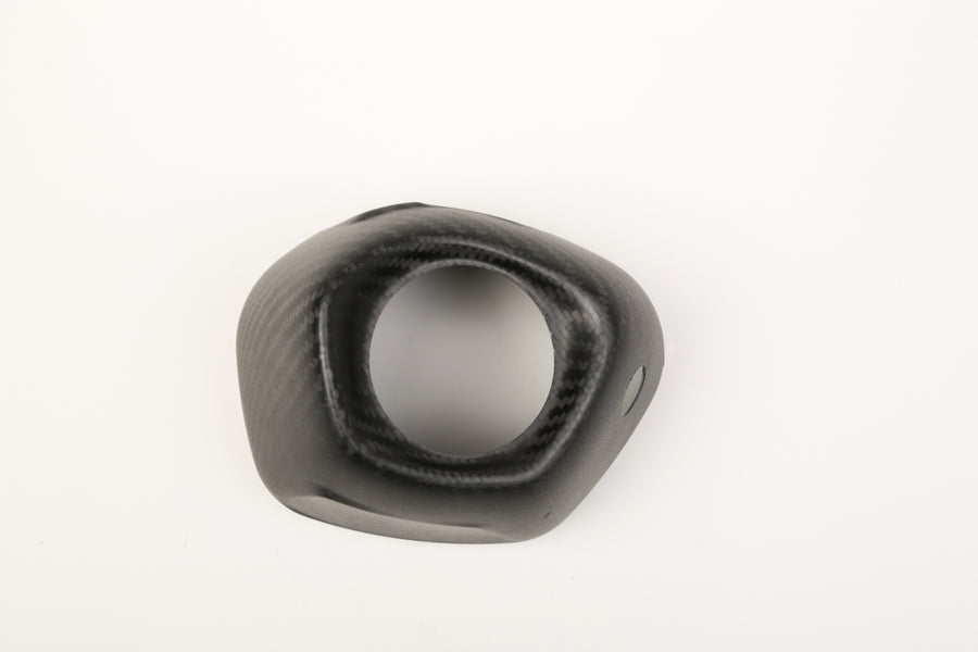 RS-12 Carbon Fiber End Cap Cover, RIght Side, Flat Finish