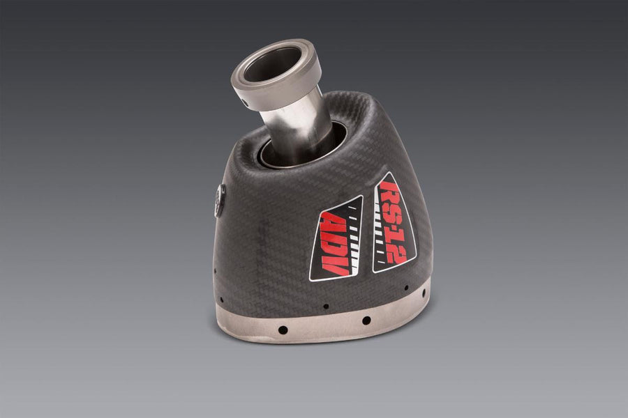 TENERE 700 21-25 RS-12 Stainless Slip-On Exhaust, w/ Stainless Muffler