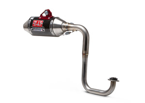 RZR170 10-16 RS-2 Stainless Full Exhaust, w/ Carbon Fiber Muffler
